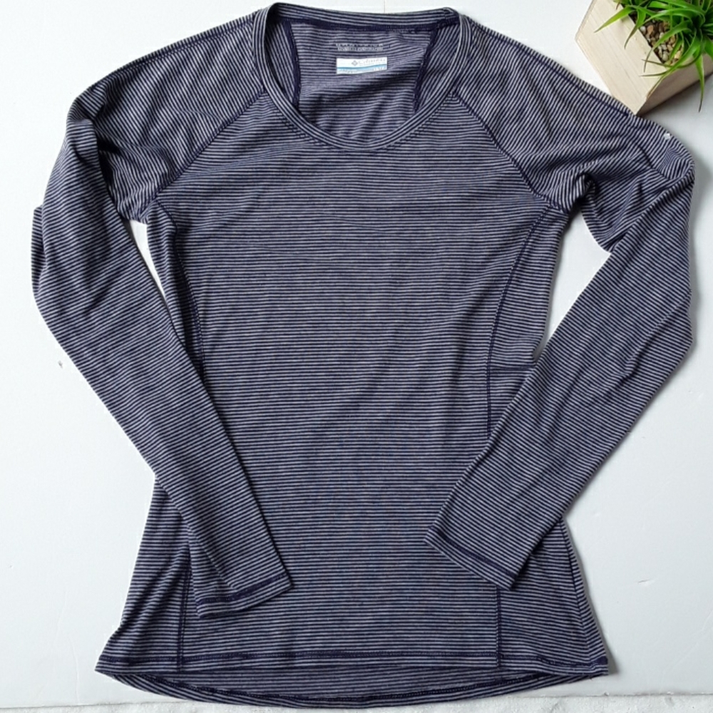 COLUMBIA WOMEN'S TOP OMNI WICK SZ XS